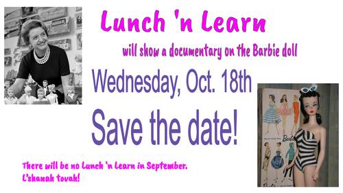 Banner Image for Lunch 'n Learn: Barbie